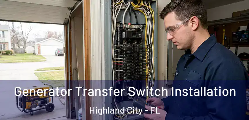  Generator Transfer Switch Installation Highland City - FL