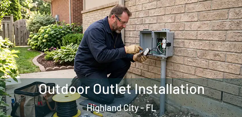  Outdoor Outlet Installation Highland City - FL